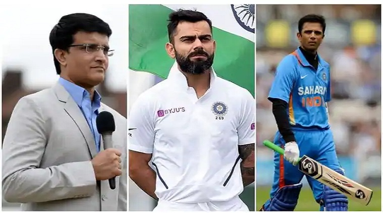 virat kohli gangully ,dravid